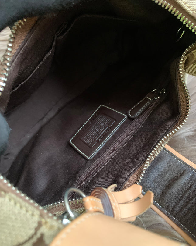 COACH◆Handbag/leather/allover pattern/6824