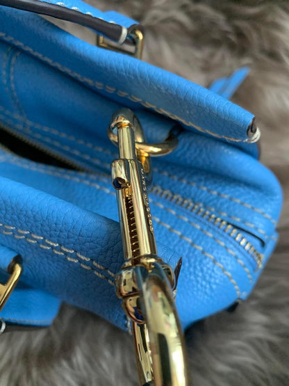 Marc Jacobs Mini Cruiser Satchel Bag in Coastal Blue