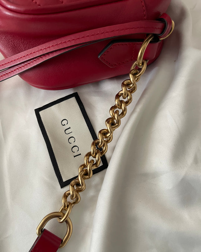 Preloved Authentic Gucci GG Marmont Camera Bag