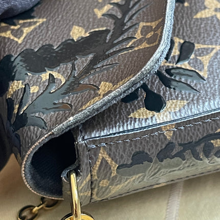 Preloved Authentic LV Félicie Pochette – Limited Edition Floral Jacquard Canvas