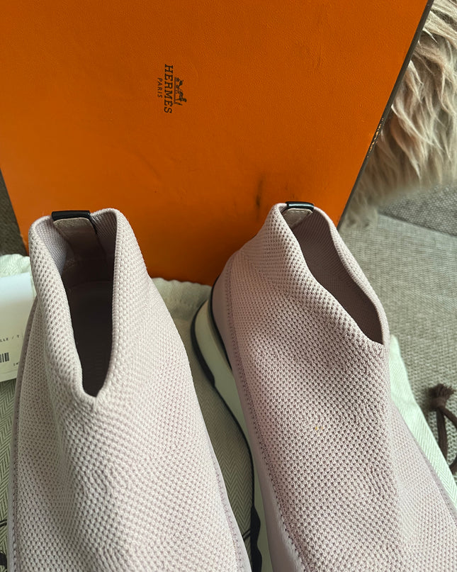 Preloved Authentic Hermes Brides de Gala Sneaker Rose Pink EU 37.5