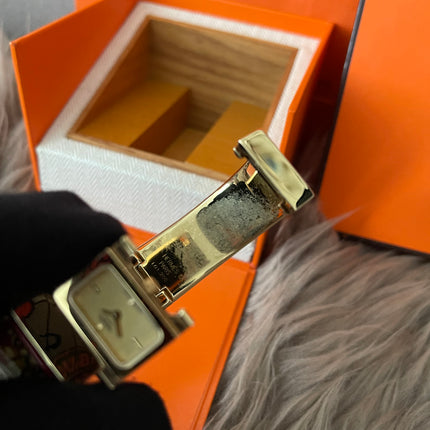 Preloved Authentic Hermès Loquet Watch