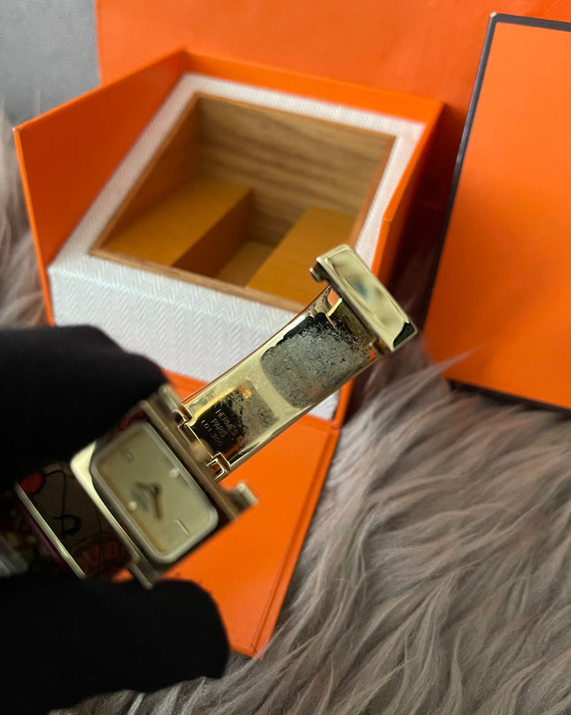 Preloved Authentic Hermès Loquet Watch