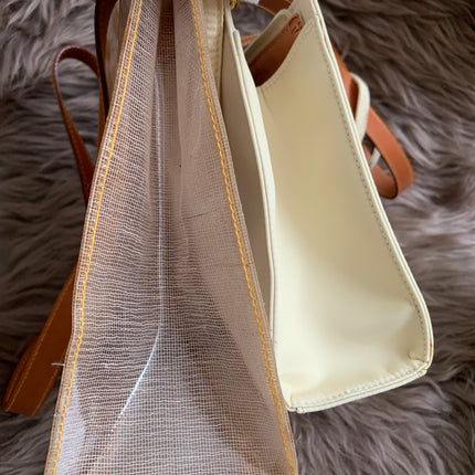 Alviero Prima Classe Small Clear Tote Bag