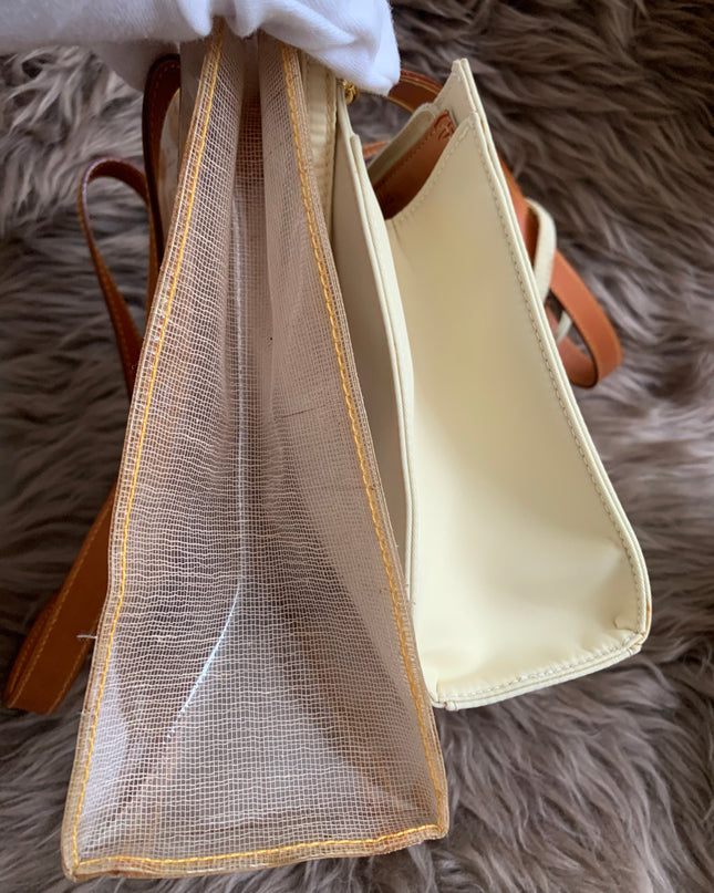 Alviero Prima Classe Small Clear Tote Bag