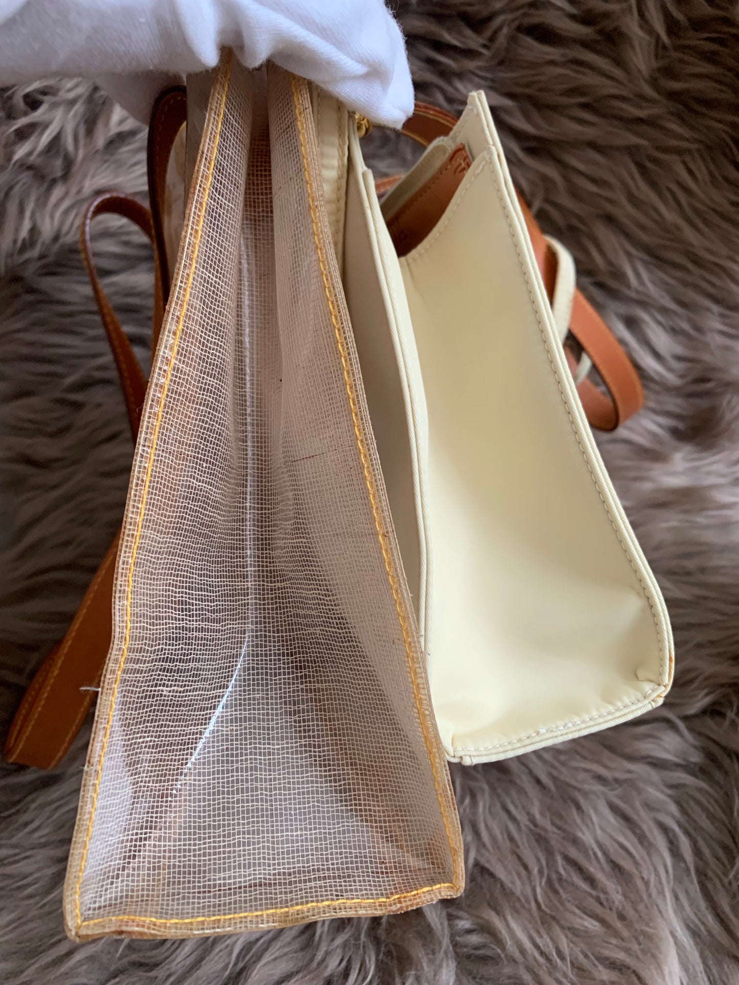 Alviero Prima Classe Small Clear Tote Bag