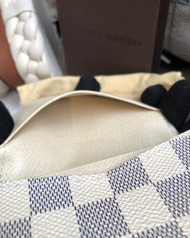 Louis Vuitton Pre-Owned Damier Azur Card Holder
