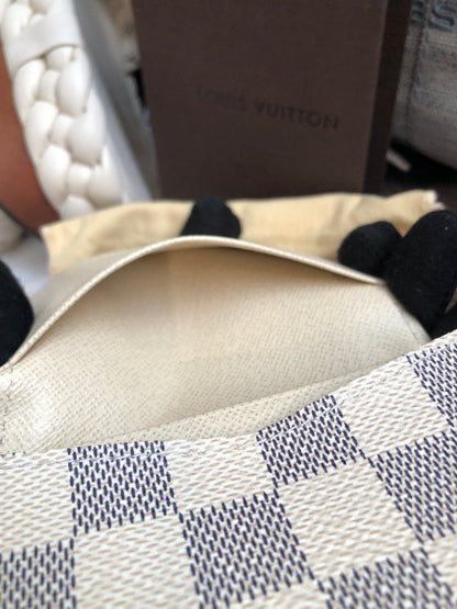 Louis Vuitton Pre-Owned Damier Azur Card Holder