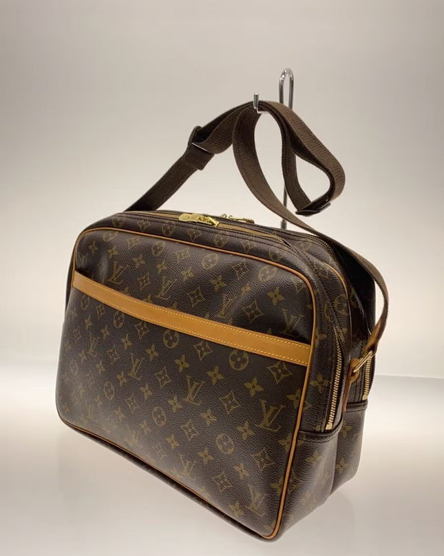 Preloved Authentic LOUIS VUITTON Reporter GM_Monogram Canvas/PVC/BRW