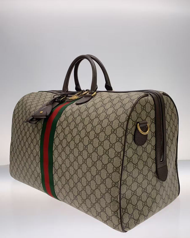 Preloved Authentic Rank A Gucci Savoy large duffle bag