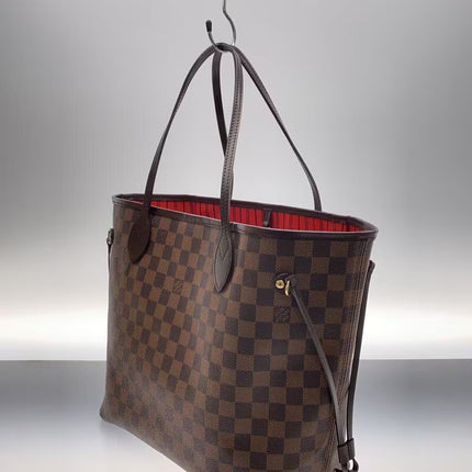 Preloved Authentic LOUIS VUITTON 2) Neverfull MM_Damier Ebene