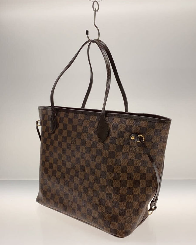 Preloved Authentic LOUIS VUITTON 1) Neverfull MM_Damier Ebene