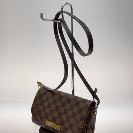 Preloved Authentic LOUIS VUITTON Favorite MM_Damier Ebene_BRW/PVC/
