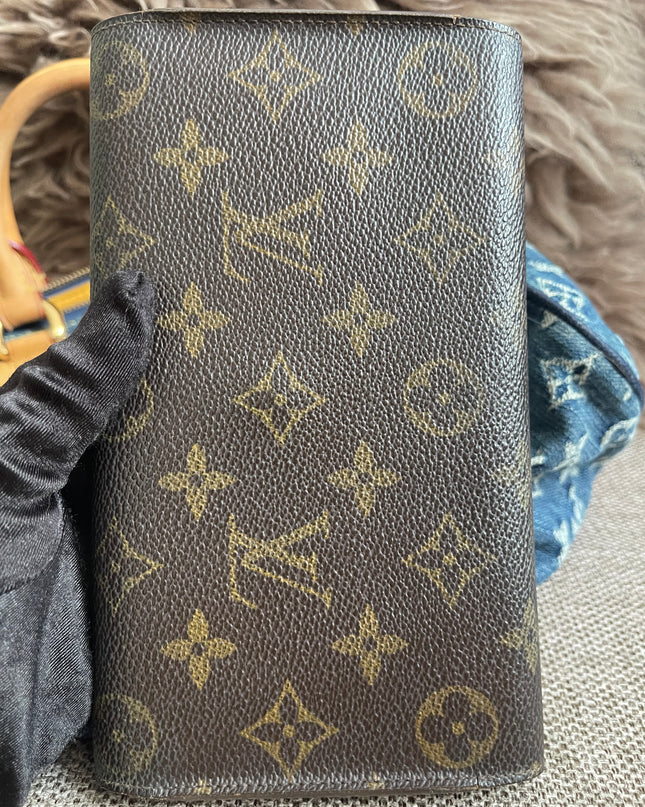 Preloved Authentic Louis Vuitton Neo Speedy Monogram Denim Handbag