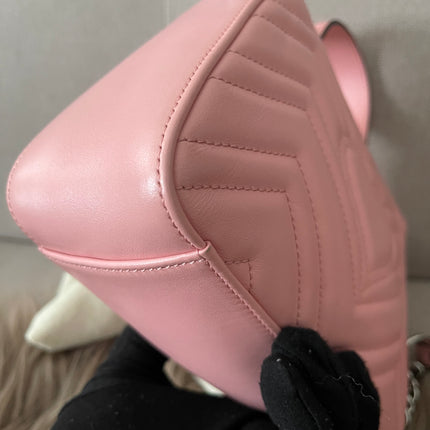 Preloved Authentic GUCCI GG Marmont mini top handle bag