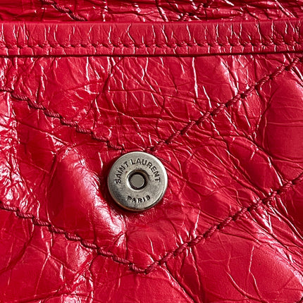 Preloved Authentic Saint Laurent Niki Baby Shoulder Bag — Red