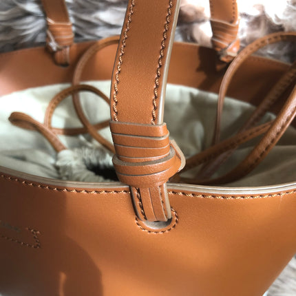 Preloved SEE BY CHLOÉ Cecilia Fringed Leather Bucket Bag