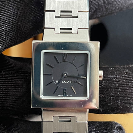 Preloved Authentic Bvlgari Quadrato SQ22 SS Ladies Watch