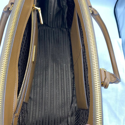 Preloved Authentic Prada Saffiano leather Canella NWOT