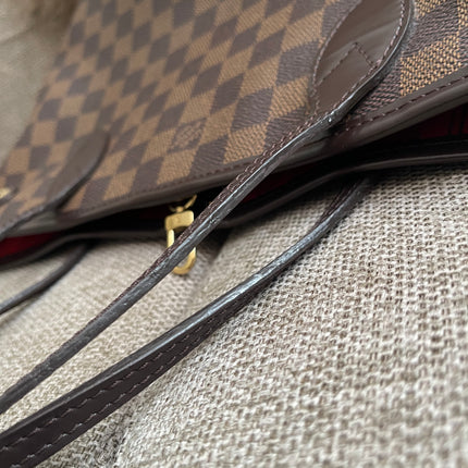 Preloved Authentic Louis Vuitton Neverfull PM — Damier Ebène Canvas