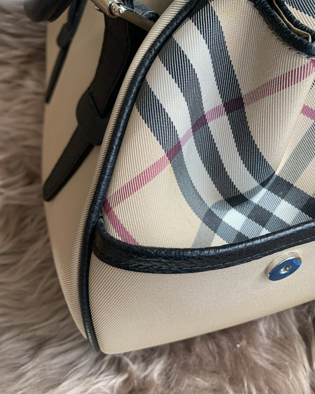 Burberry Nova Check Bowling Boston
