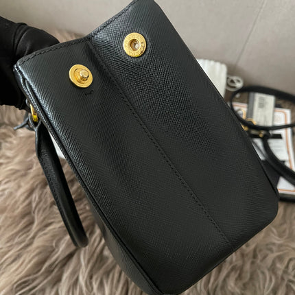 Preloved Authentic Small Prada Galleria Saffiano leather bag