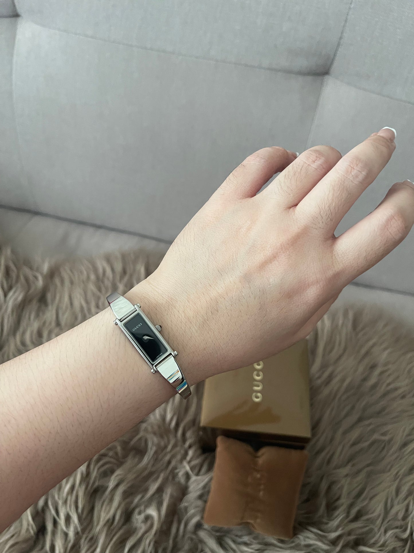 Authentic Preloved Gucci Bangle Watch