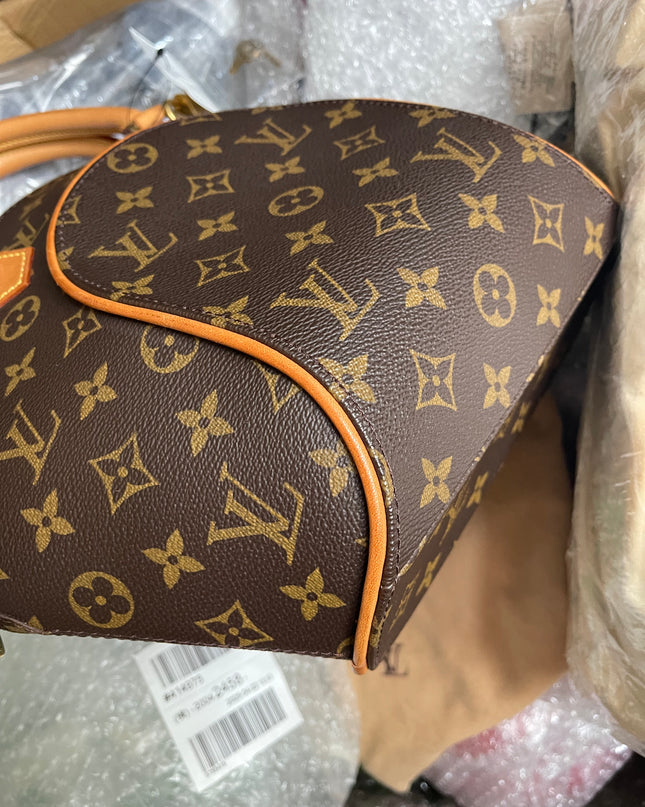 BIG DROP! Preloved Louis Vuitton 2000 Ellipse PM handbag w/provided strap