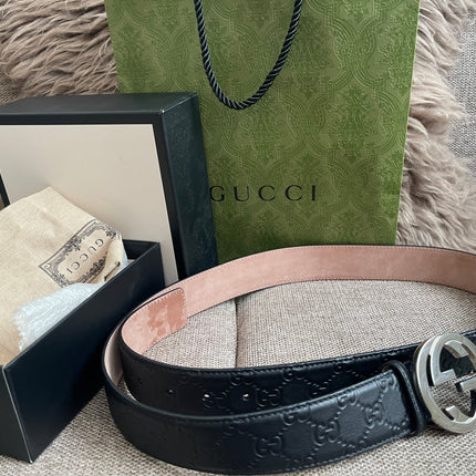 Preloved Authentic Gucci Signature GG Belt