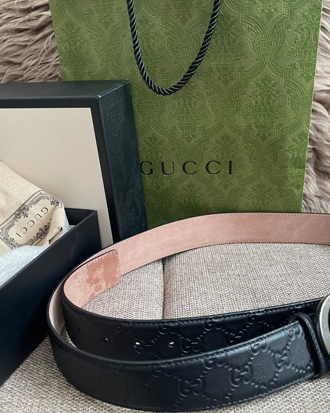 Preloved Authentic Gucci Signature GG Belt