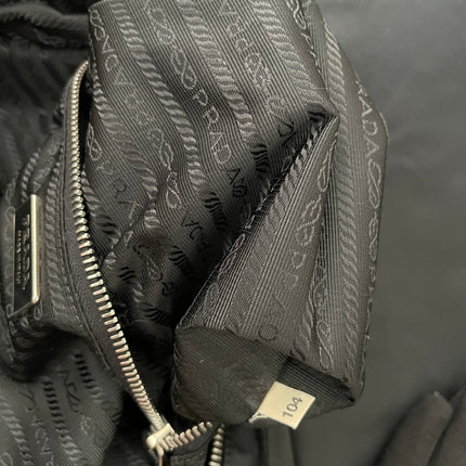Preloved Authentic  Prada Tessuto Nylon and Saffiano Leather Messenger Bag