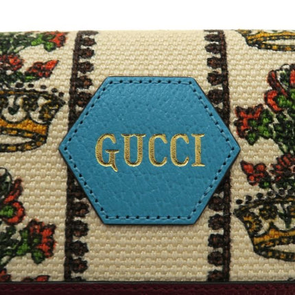 Preloved Authentic Gucci Canvas Chain Wallet 676305 [Rank A]