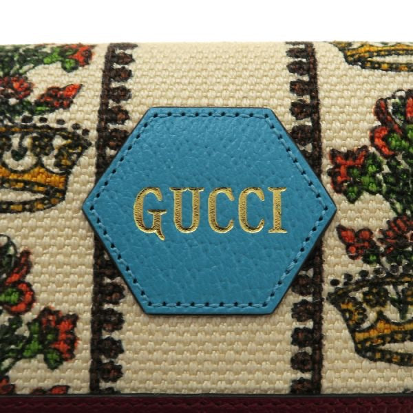 Preloved Authentic Gucci Canvas Chain Wallet 676305 [Rank A]
