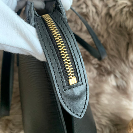 Louis Vuitton Black Epi Leather Saint Jacques PM Tote