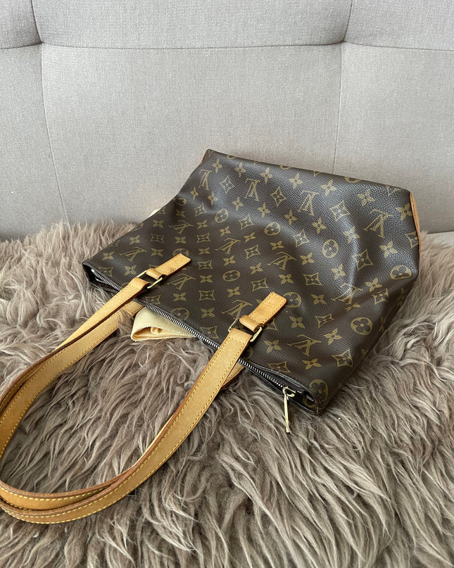 Preloved Authentic Louis Vuitton Cabas Piano Monogram Canvas tote bag
