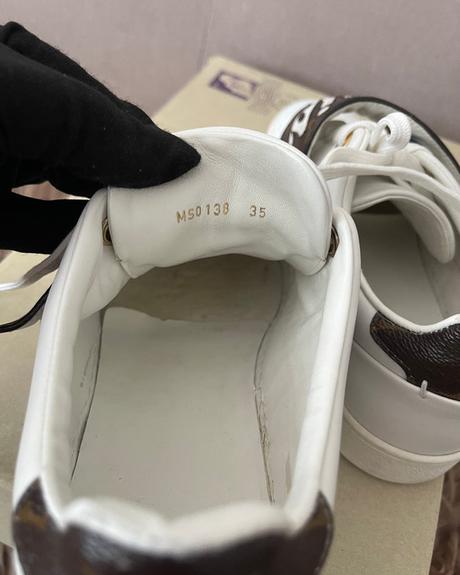 Preloved Authentic Louis Vuitton Frontrow sneakers sz35