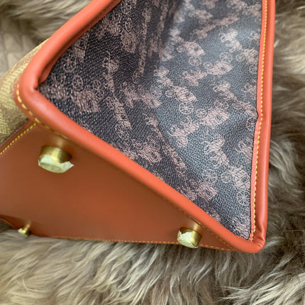 COACH Field Tote in Signature Canvas with Horse & Carriage Print