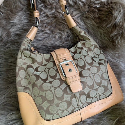 COACH◆Handbag/leather/allover pattern/6824