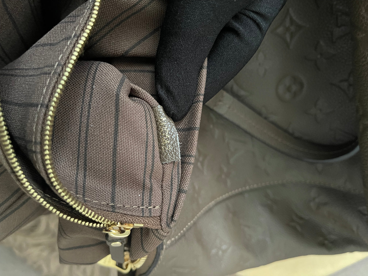 Preloved Authentic Louis Vuitton Ombre Monogram Empreinte Leather Lumineuse PM Bag