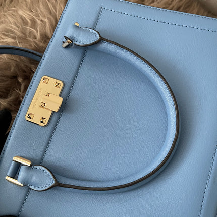 Preloved Authentic Michael Kors Kinsley Accordion Satchel