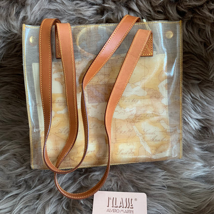 Alviero Prima Classe Small Clear Tote Bag