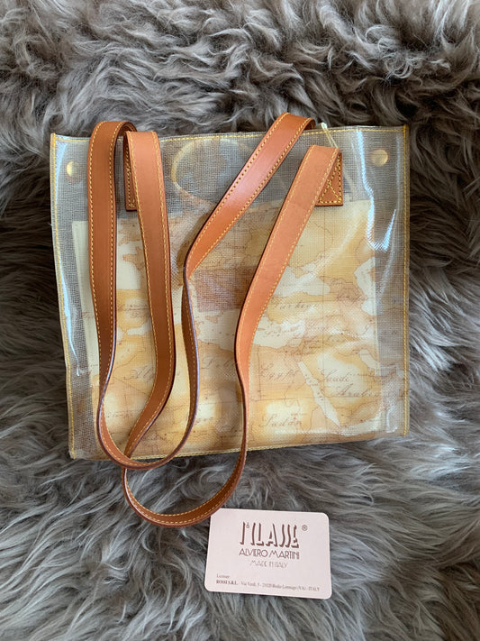 Alviero Prima Classe Small Clear Tote Bag