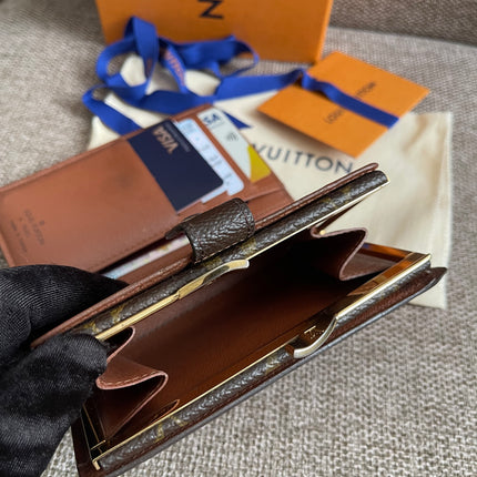 Preloved Authentic Louis Vuitton Monogram French Purse Wallet