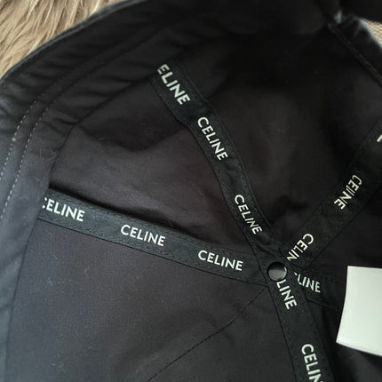 Preloved AuthenticCeline Embroidered Logo Baseball Cap – Black