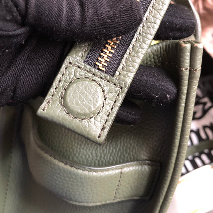 Preloved Marc Jacobs the medium leather tote bag in Green