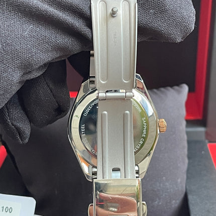 Preloved Authentic Tissot PR 100 Ladies Watch - Two-Tone, Pearlescent Dial and Diamond Markers