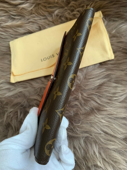 Louis Vuitton Monogram Orange Marie-Lou Wallet