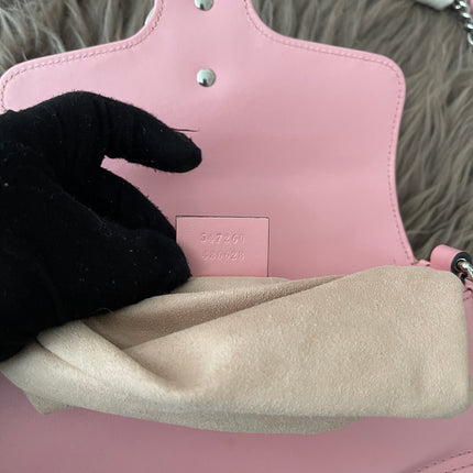 Preloved Authentic GUCCI GG Marmont mini top handle bag