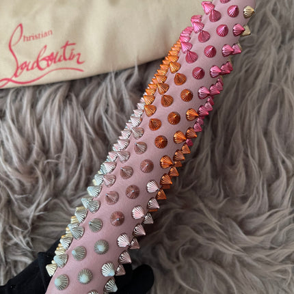 Preloved Authentic Christian Louboutin Panettone zip-around long wallet