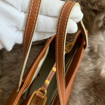 Alviero Prima Classe Leather Tote Bag
